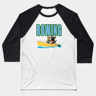 Rowing Baseball T-Shirt